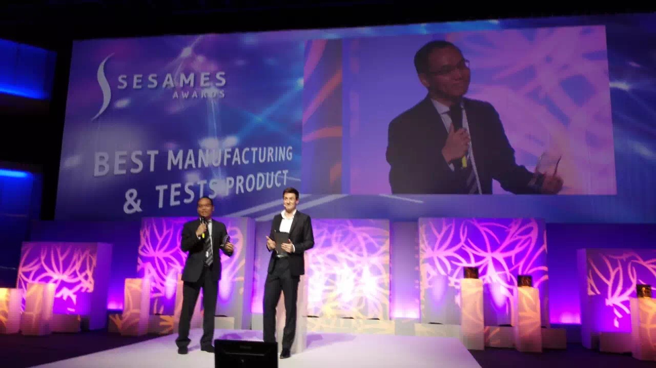 雄帝產(chǎn)品榮膺2015法國SESAMES AWARDS大獎(jiǎng)！